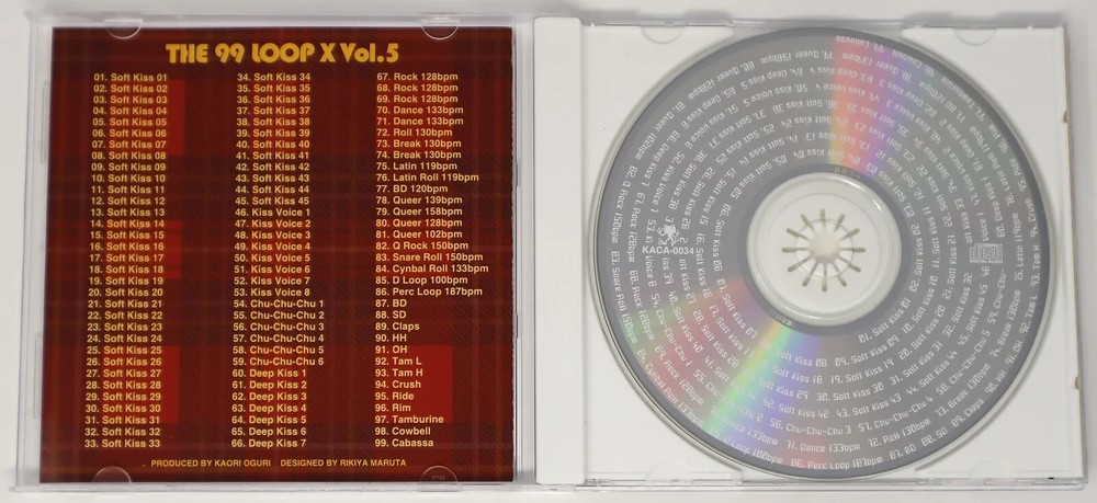 Kaeru Cafe The 99 Loop X Vol.5 Chulip & Drumtra Sample/Sound Library/Sampling CD