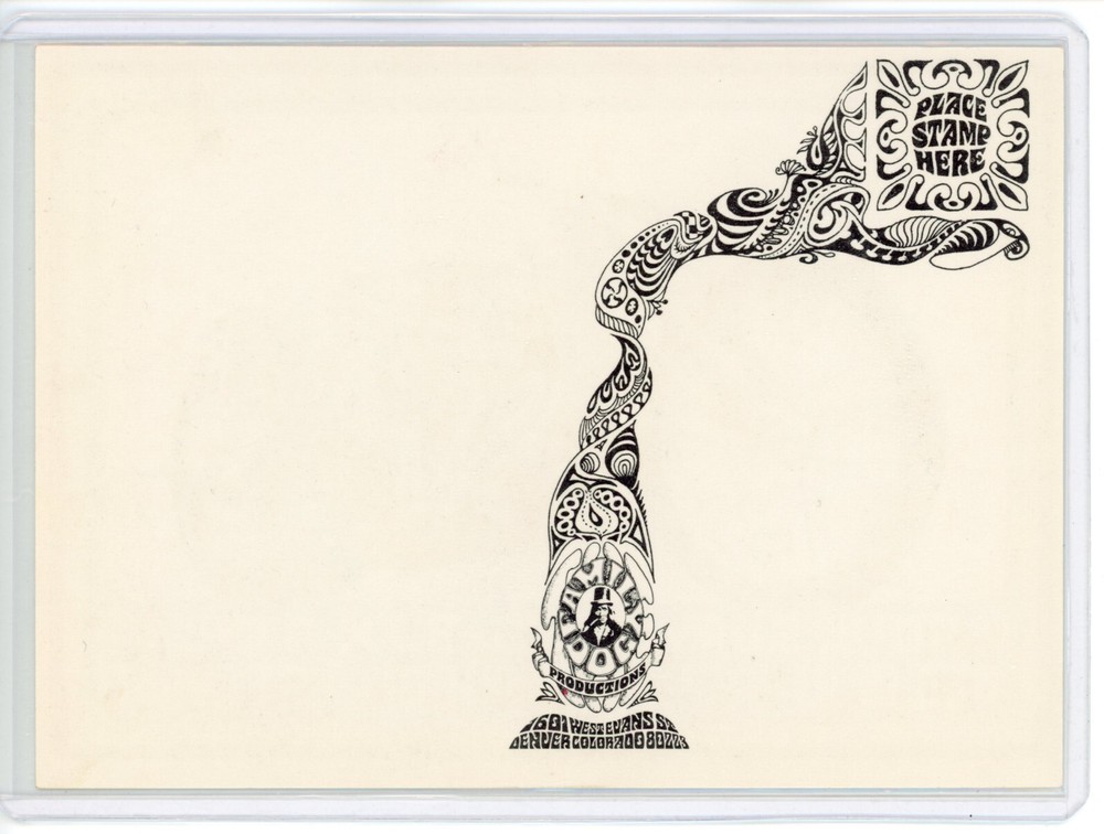 Box Tops, Denver, 12/67, Family Dog FDD15, Mouse Kelley postcard