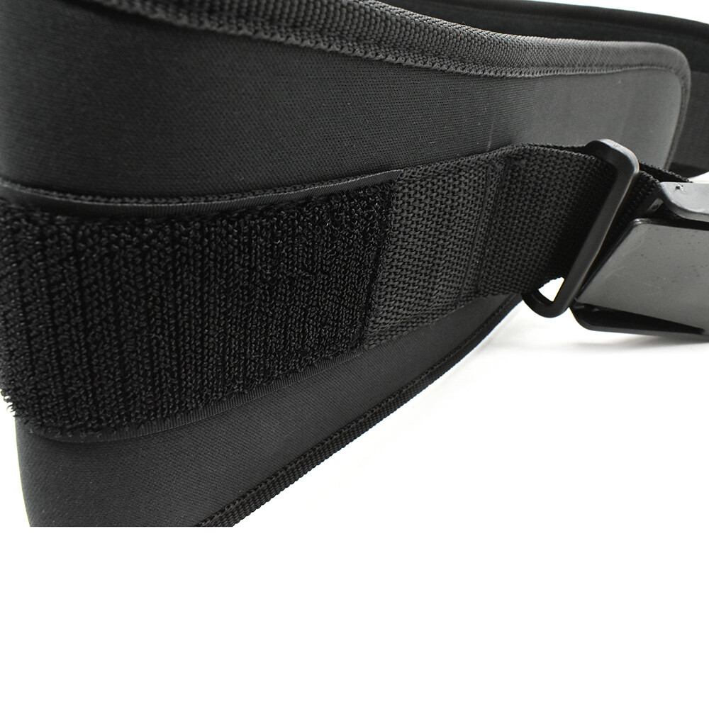 Interstate Safety 40152-M 6" Nylon Weightlifting / Back Support Belt - Medium