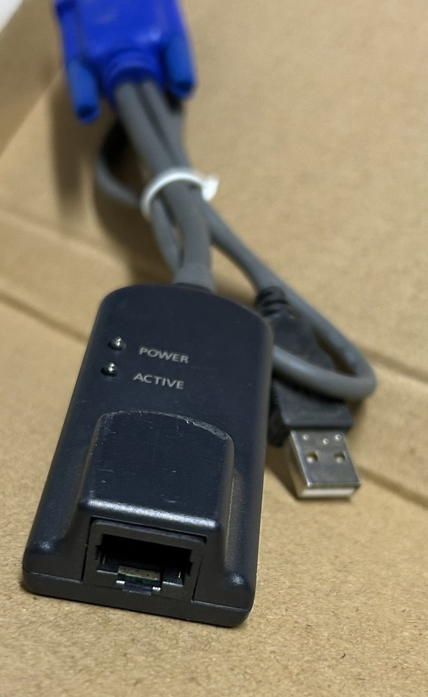 Avocent DSAVIQ-USB2L KVM Switch USB2 Virtual Media Module Cable AKA DSAVIQ-USB2