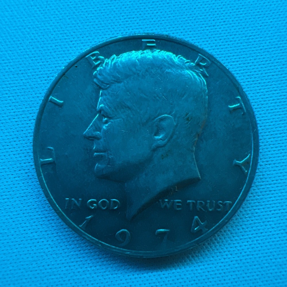 1974 D Kennedy Half Dollar VF