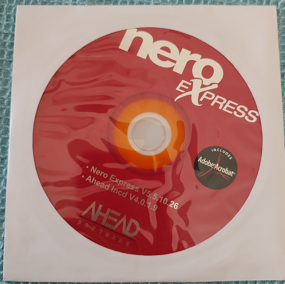Nero Express CD Kit - Ahead Software - Disc Only - Great Condition