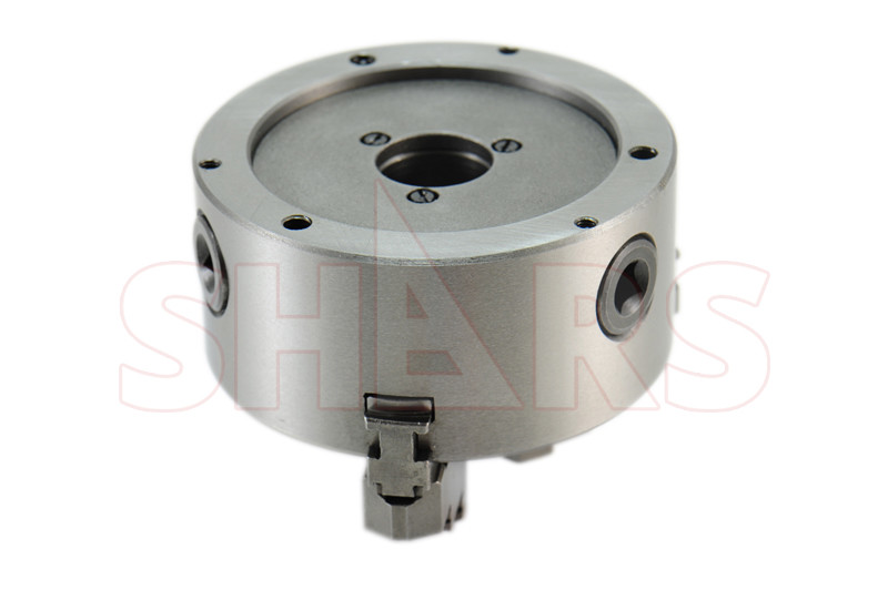 SHARS 5" 3Jaw Reversible Jaw Self-Centering Lathe Chuck+.003” TIR Certificate L[