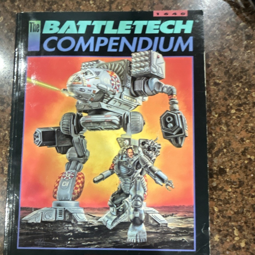 FASA Battletech Compendium Rulebook #1640.   Great condition.