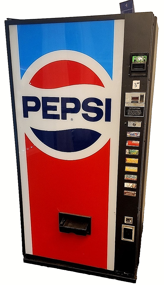 Dixie Narco 8 select Soda Vending Machine Pepsi
