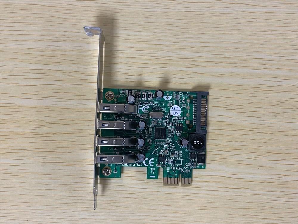 StarTech PCI-E Quad Port USB 3.0 Controller Card PEXUSB2S4V