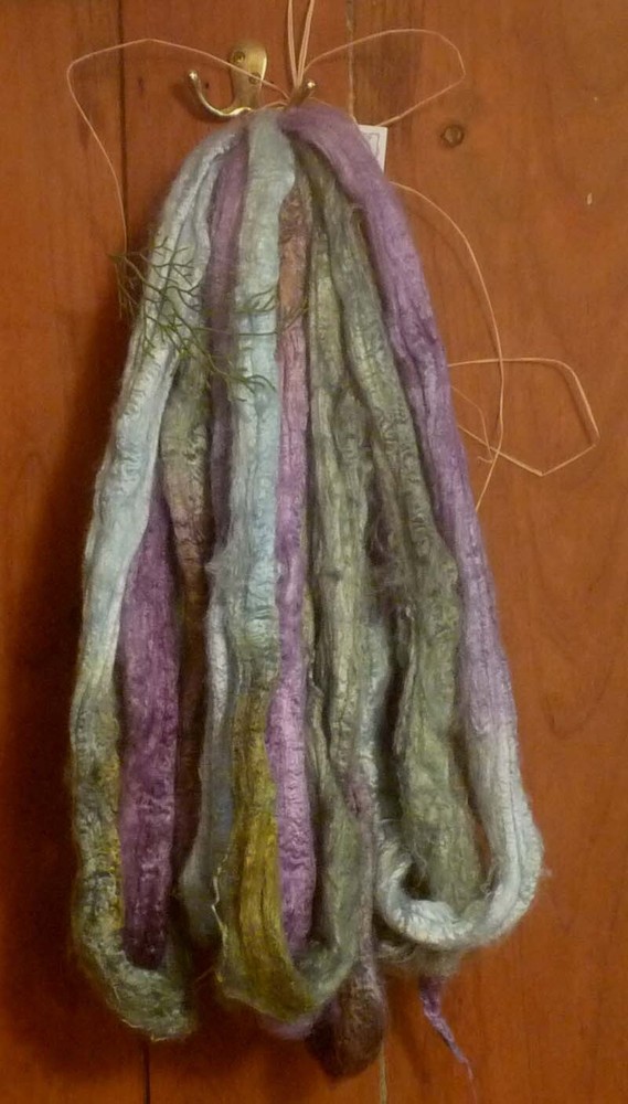 Hand Dyed Bamboo Top / 8.1 ozs. / Peacock