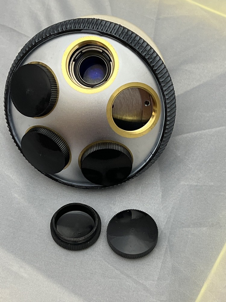 Set Of Five Threaded Dust Plugs for Microscope Nosepiece or Objective Turret