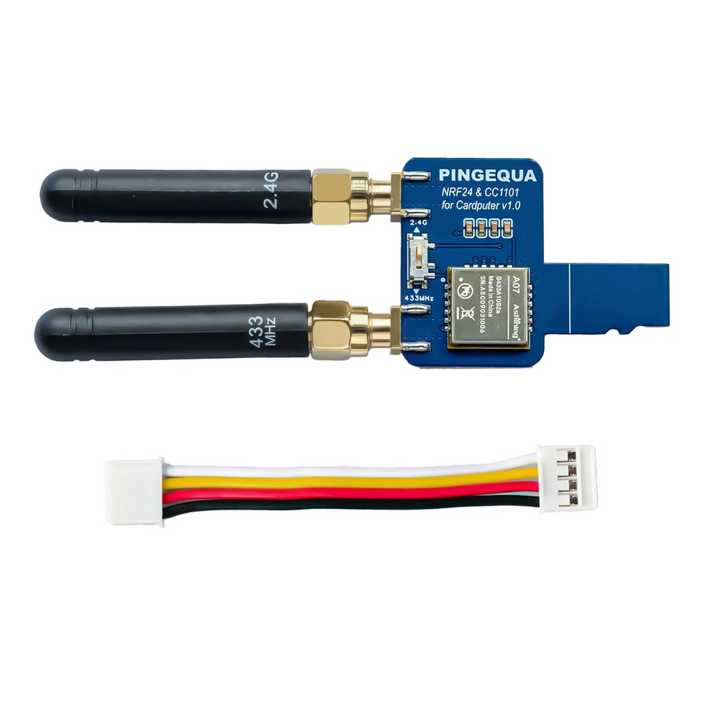 433MHz CC1101 RF Devboard for M5Stack Cardputer Supports Bruce Firmware