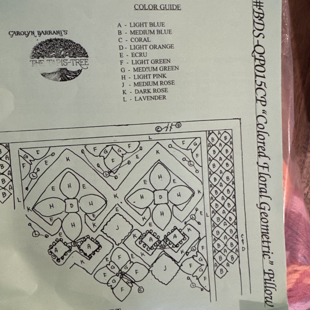 Carol Barrani's The Tapis Tree Needlework Kit NEW