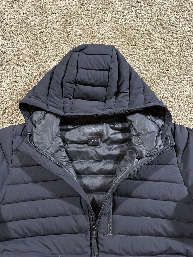 Sitka Mens M Rover Down Insulated Jacket - Black