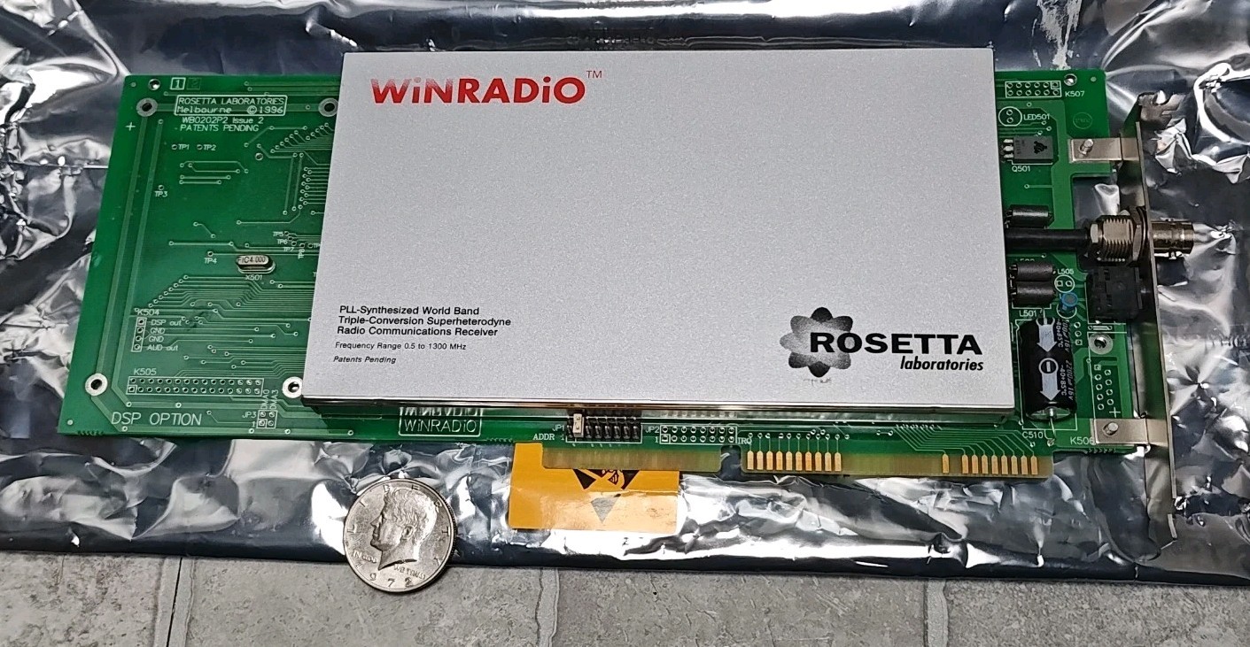 Rosetta Laboratories WinRadio WR-1000i Vintage Radio GUARANTEED WORKING TESTED