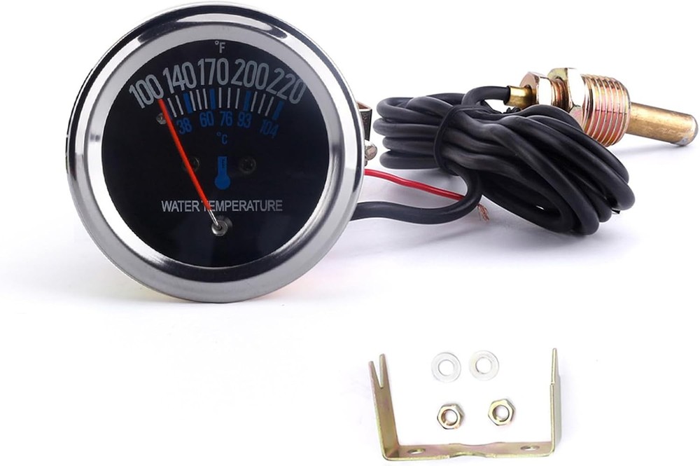 2'' 52mm Pointer Mechanical Water Temperature Gauge Temperature Temp Meter