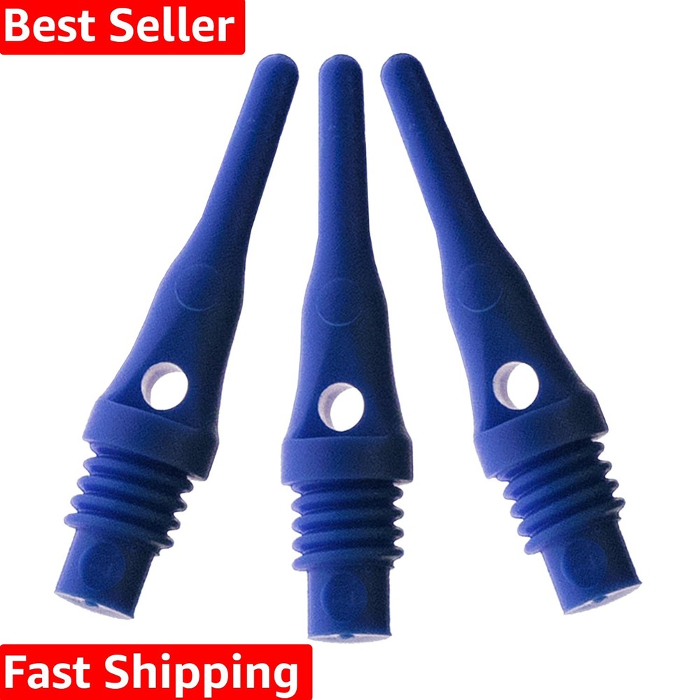 Tufflex Super Short 2BA Soft Tip Dart Points - 100 Pack for Enhanced Game Play
