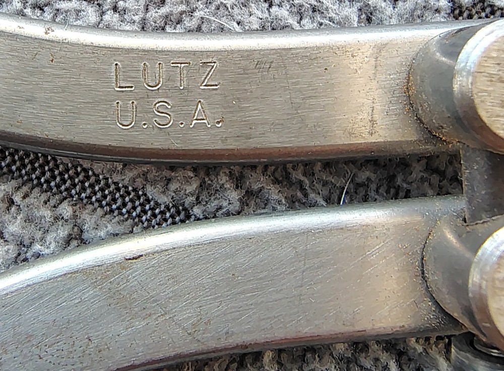 🗽 VINTAGE LUTZ 8" OD CALIPER MACHINIST/ TOOLMAKER