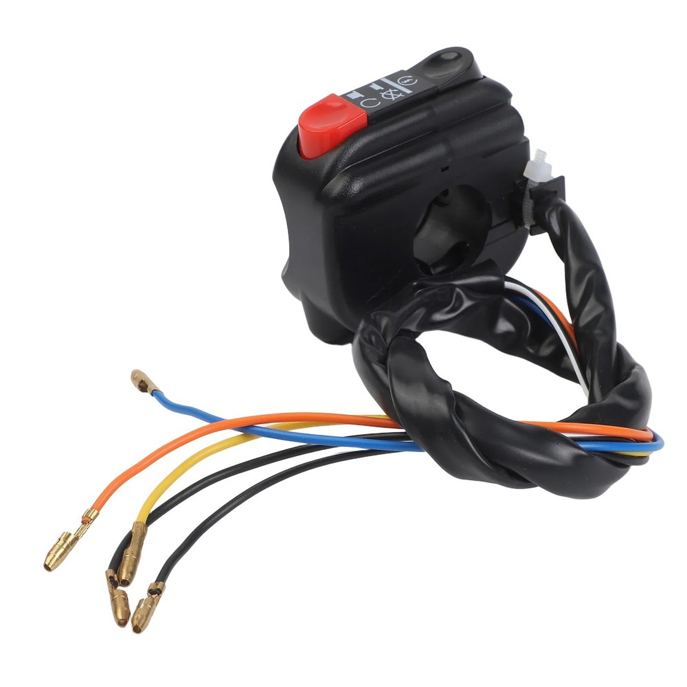 and Easy to Use Motorcycle ATV Handlebar Start Stop Kill On Off Switch
