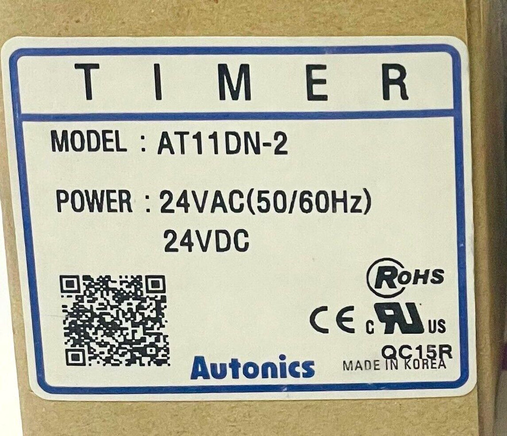 AUTONICS AT11DN-2 Multi Function Analog Timer ( Lot Of 2 Pcs )