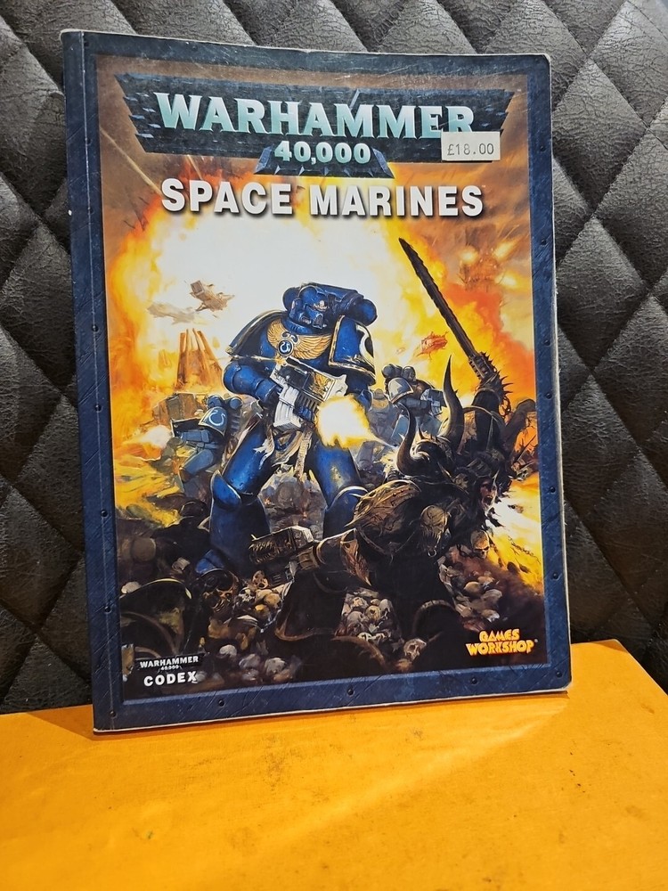 Warhammer 40k Space Marines Codex Old OOP BKS9