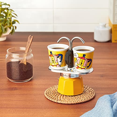 Bialetti - Mini Express Lichtenstein: Moka Set includes Coffee Kitchen