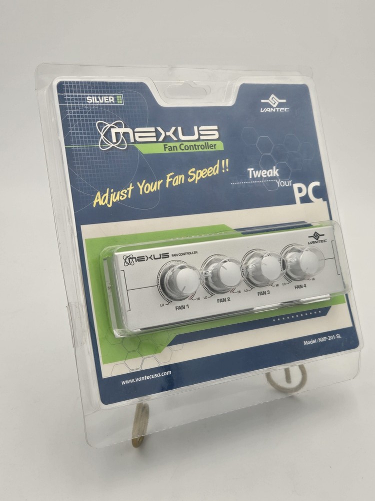 NEW Nexus Silver  Fan Controller Nxp-201-sl Vantec J105