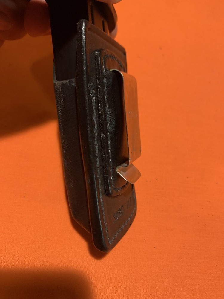 Mixson Leathercraft Single Magazine Pouch for Double Stack Magazines
