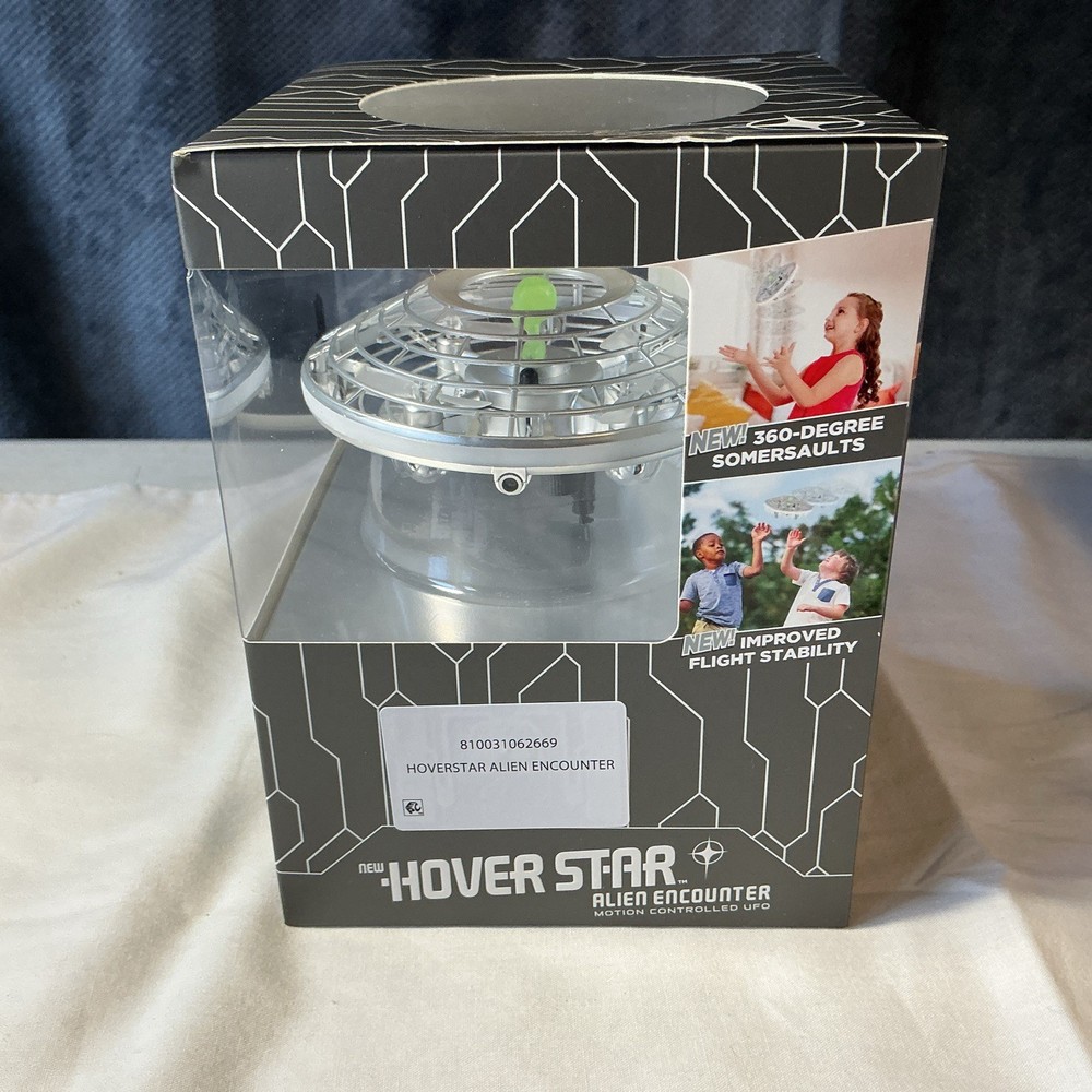 Hover Star Alien Encounter Motion Controlled UFO. Brand New!!