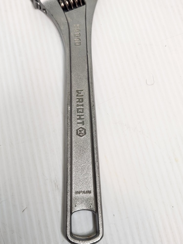 Wright 10" Adjustable Wrench 9AC10