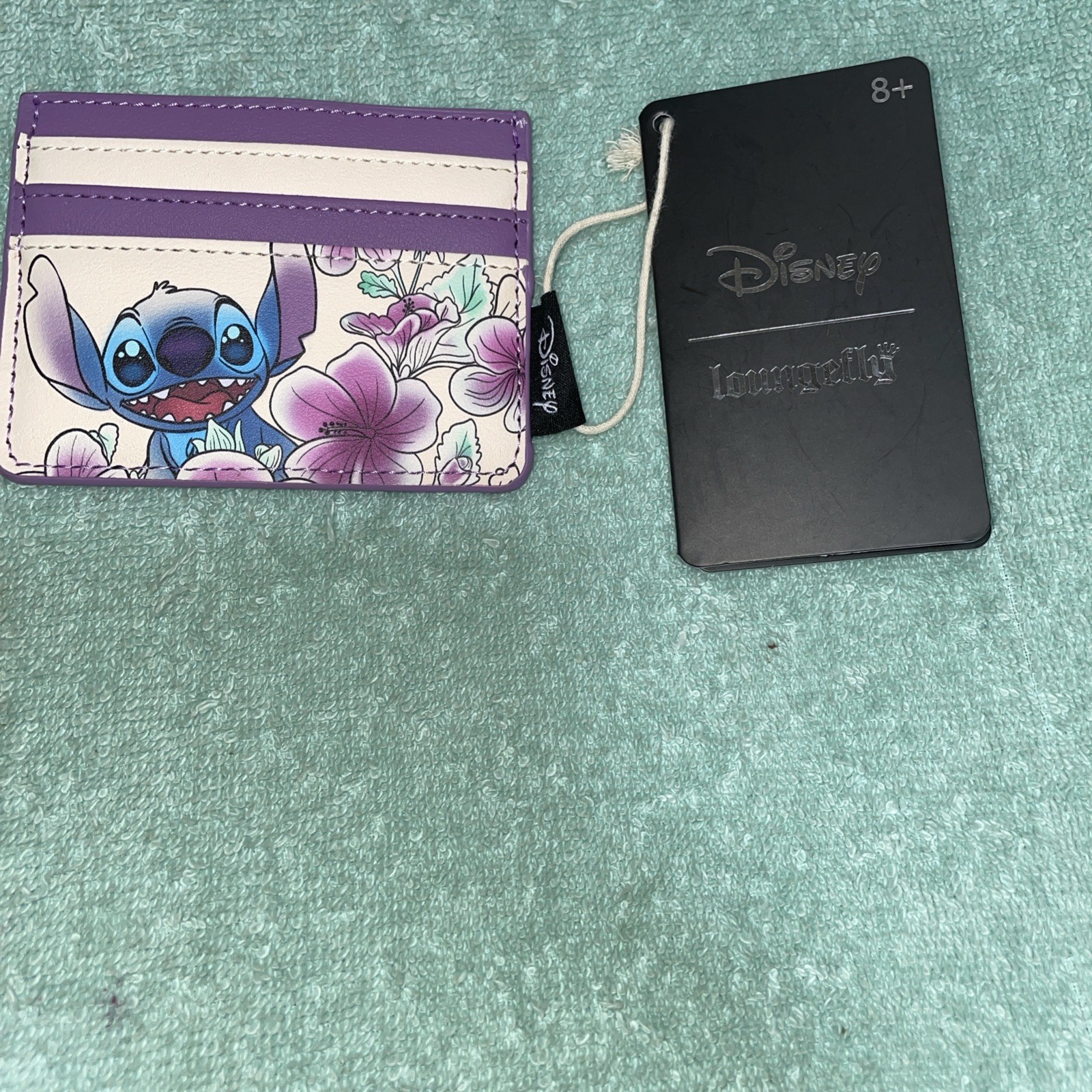 Loungefly Disney Lilo & Stitch Floral Small Cardholder New With Tags