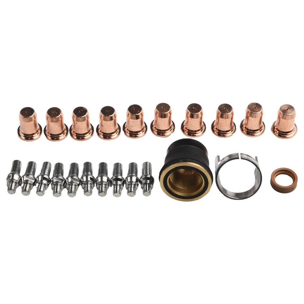 High performance IPT40/PT40 Plasma Cutting Torch Tip & Electrode Set 23pcs