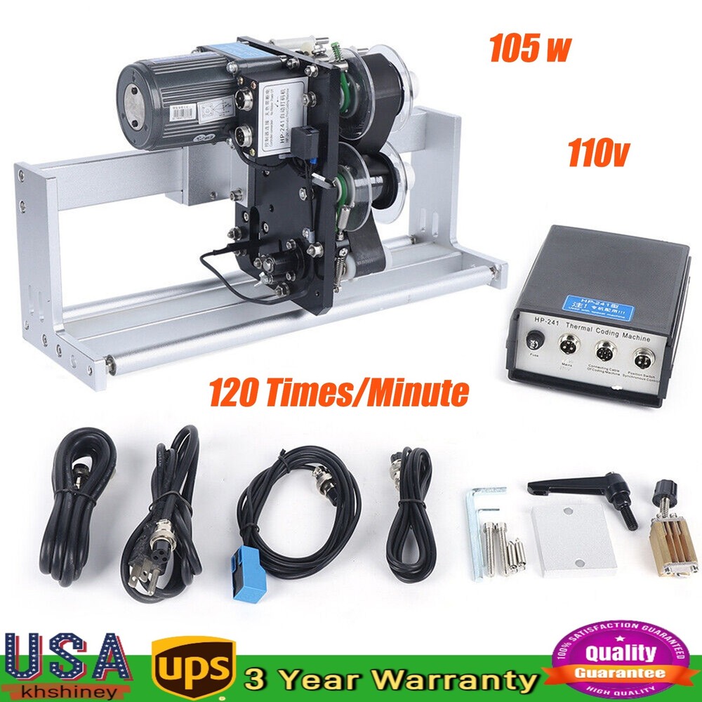 HP-241 Automatic Coding Machine Hot Code Printer for Ribbon Date Batch Number