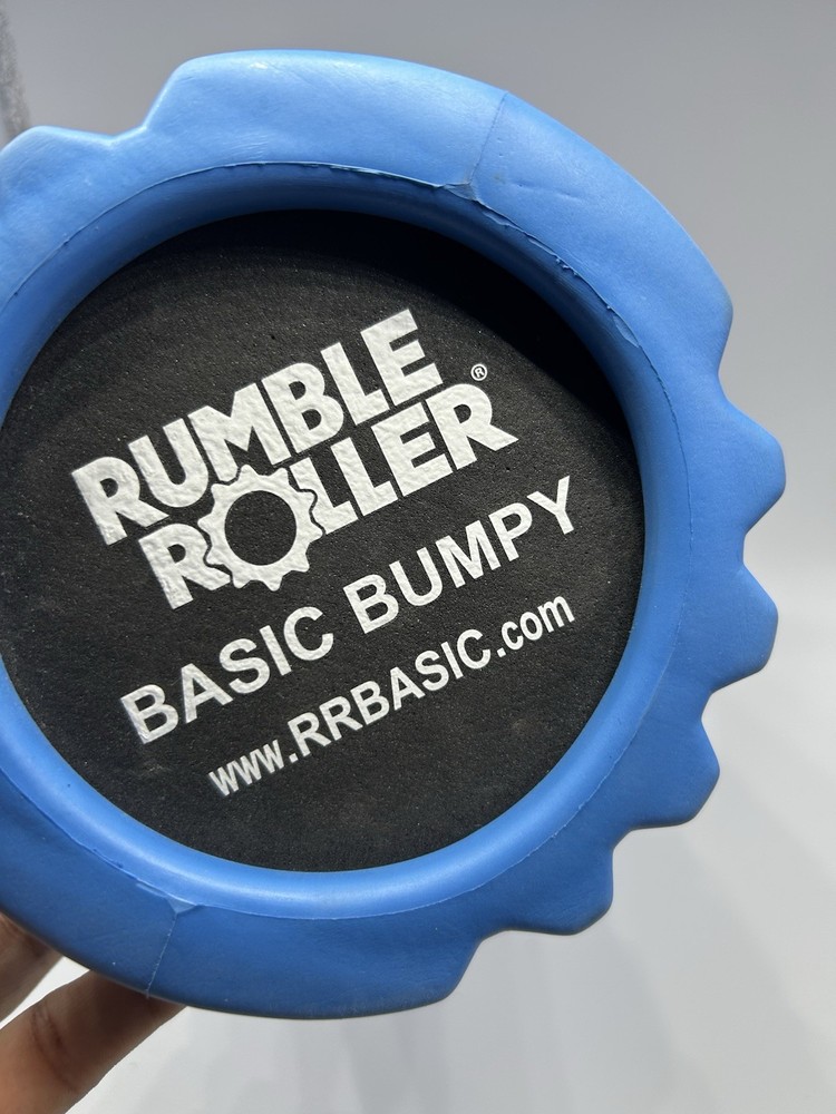 RumbleRoller Basic Bumpy Foam Roller, Solid Core EVA Foam Roller