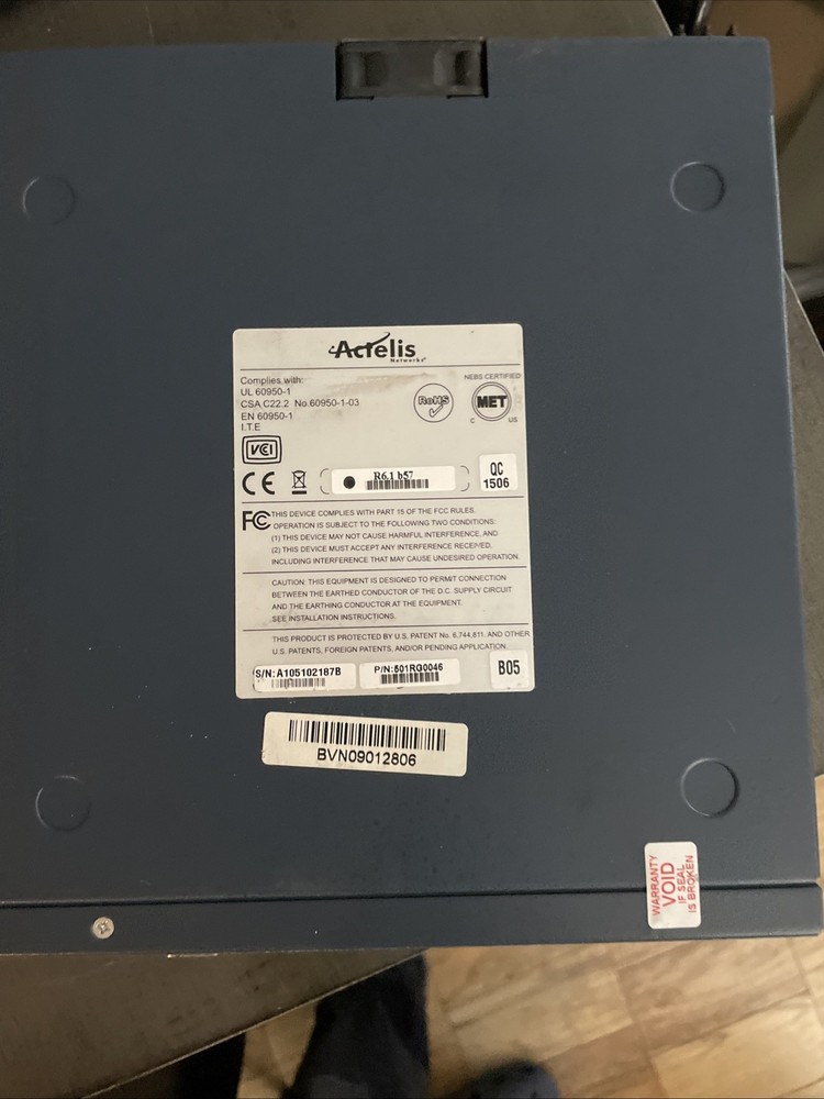 Actelis ML624 Ethernet Access Device, 501RG0046