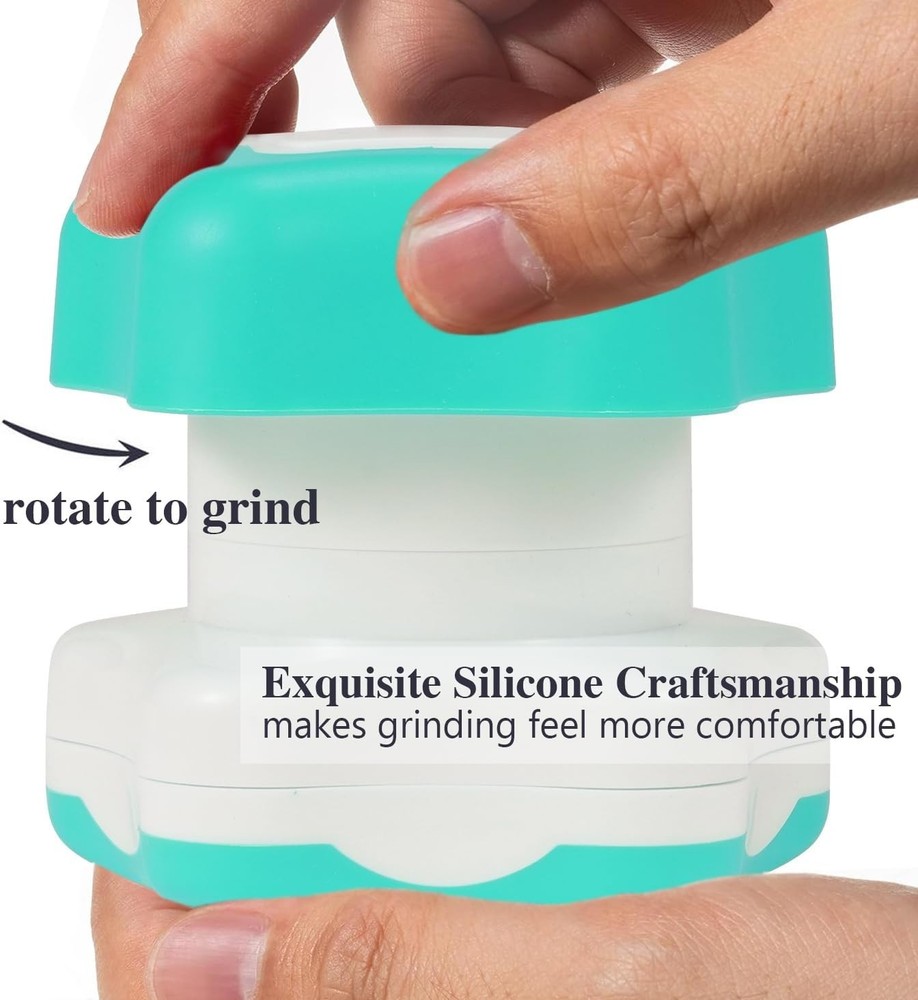 Pill Crusher, Pill Grinder Fine Powder Extremely Fine. Storage Compartment. P...