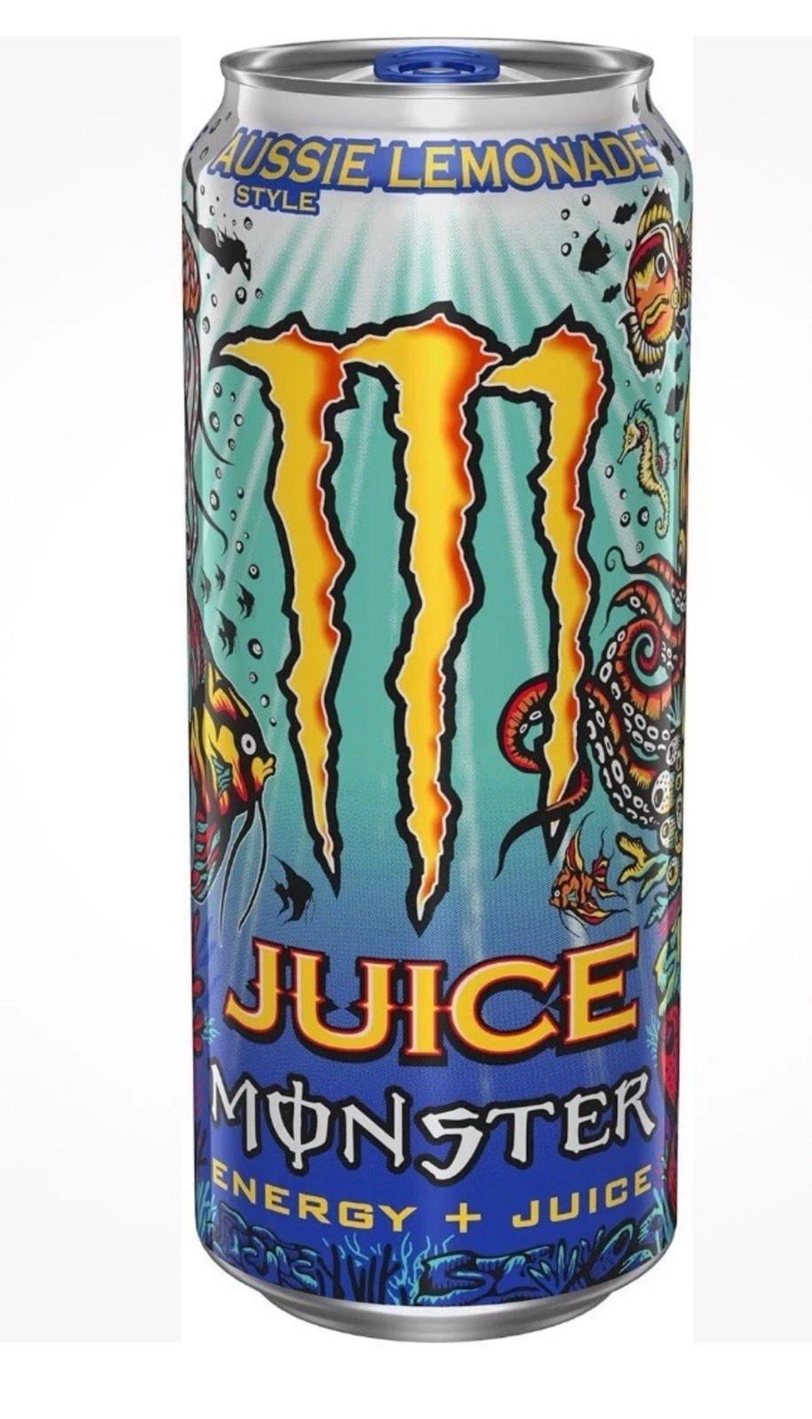 ( 15 Pack) Monster JUICE Exotic Aussie Style Lemonade Sports Energy Drink 16 Oz