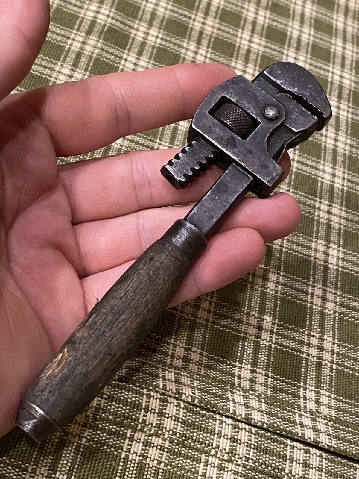 Stillson Wrench By Moore Drop Forging No. 6 6” Springfield Mass USA Antique