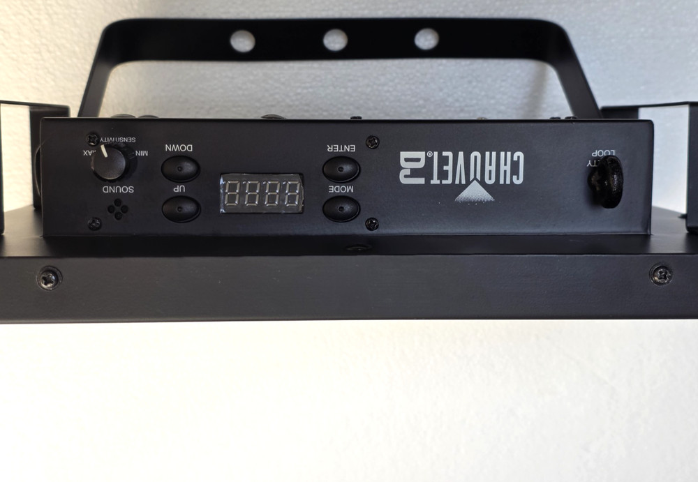 Chauvet DJ LED Shadow Effect Light TFXUVLED Tested & Working!