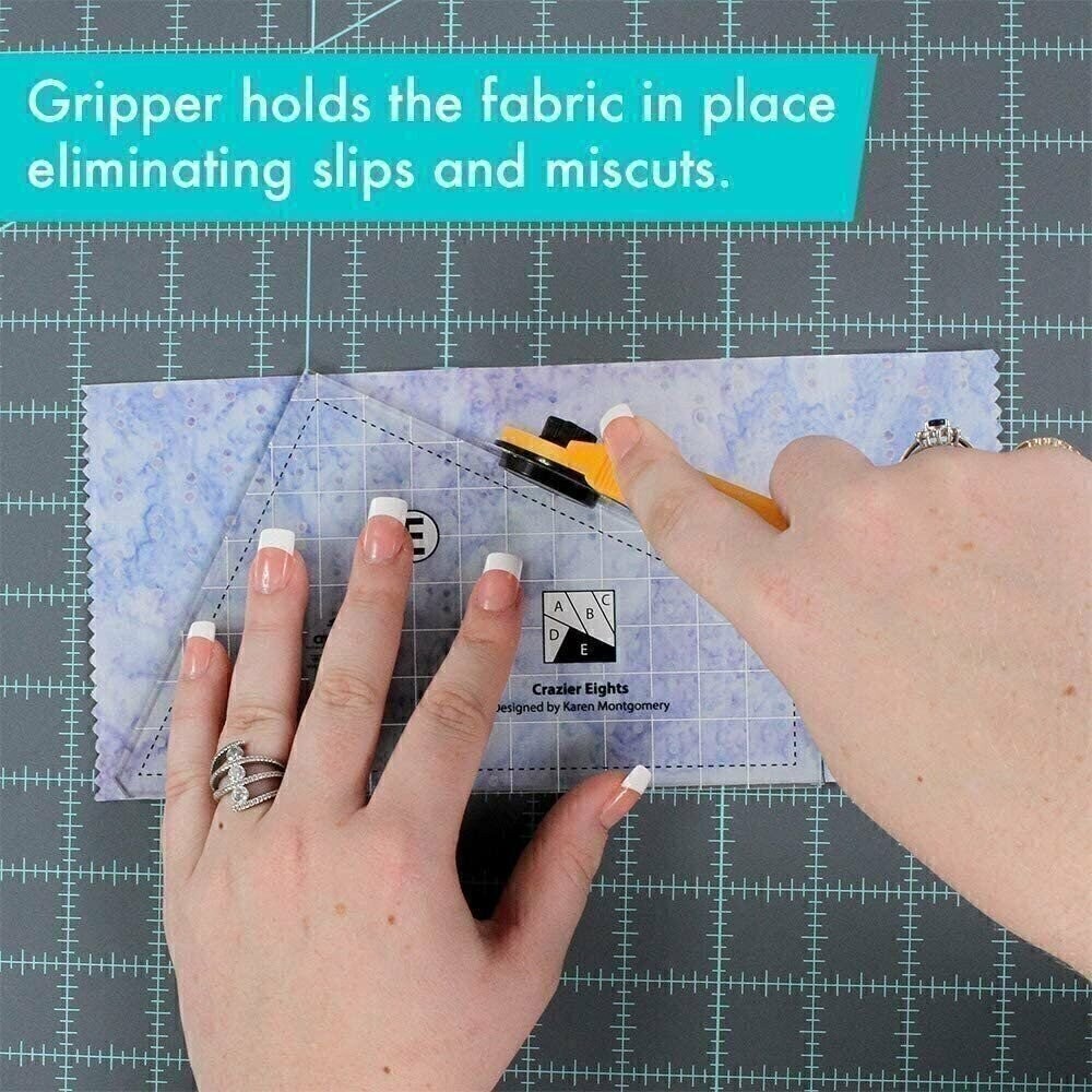 Creative Grids Crazier Eights Quilting Ruler Template
