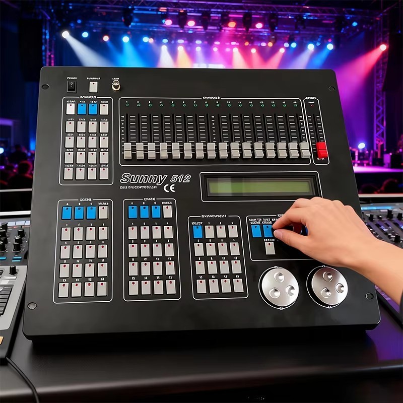 New Sunny 512 Dmx Controller Console/Moving Head Stage Light DMX Controller/DJ