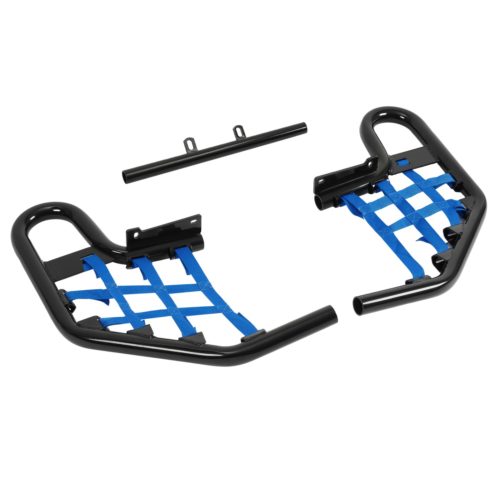 For Yamaha Raptor 660 YFM660R 2001-2005 02 Left&Right Nerf Bars Peg Heel Guards