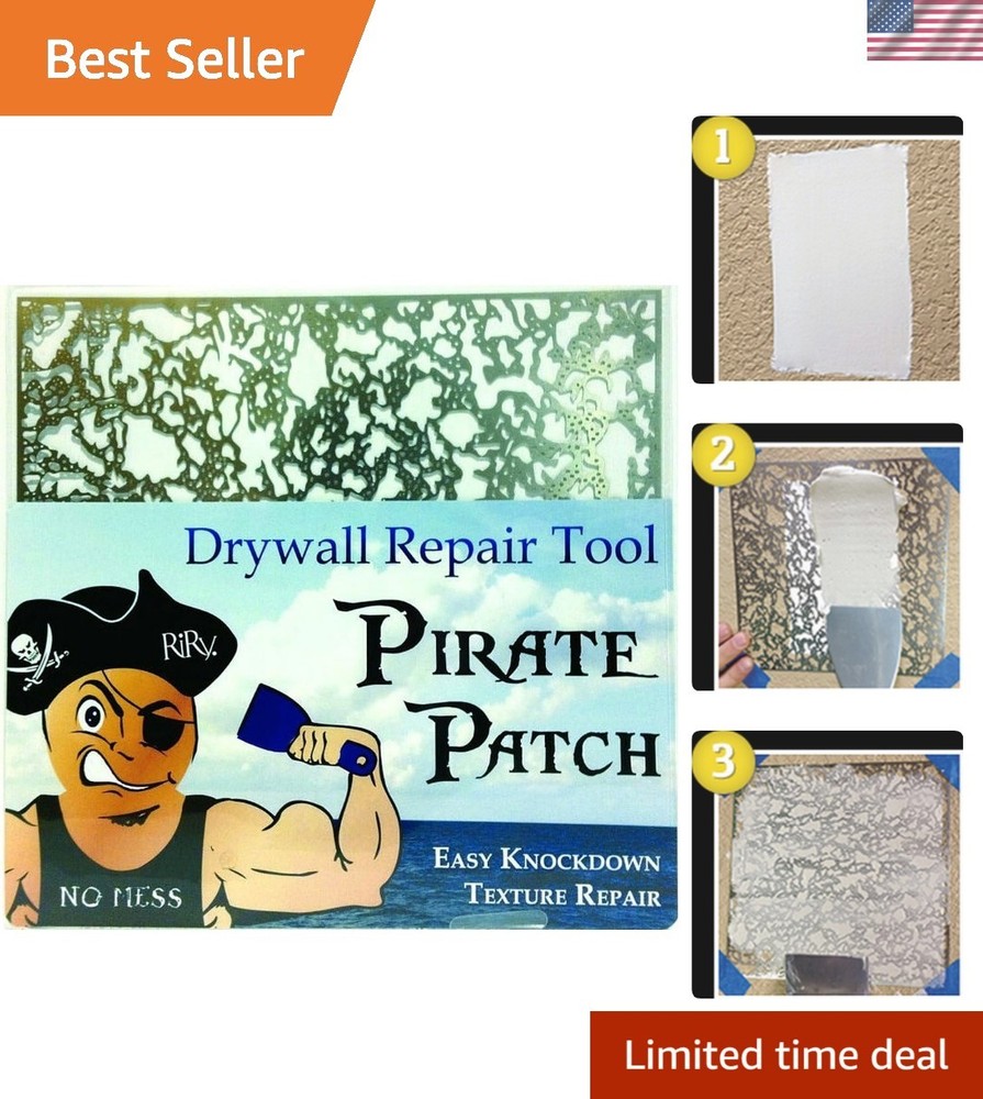 Professional-Grade Knockdown Texture Drywall Repair Tool for Effortless Results
