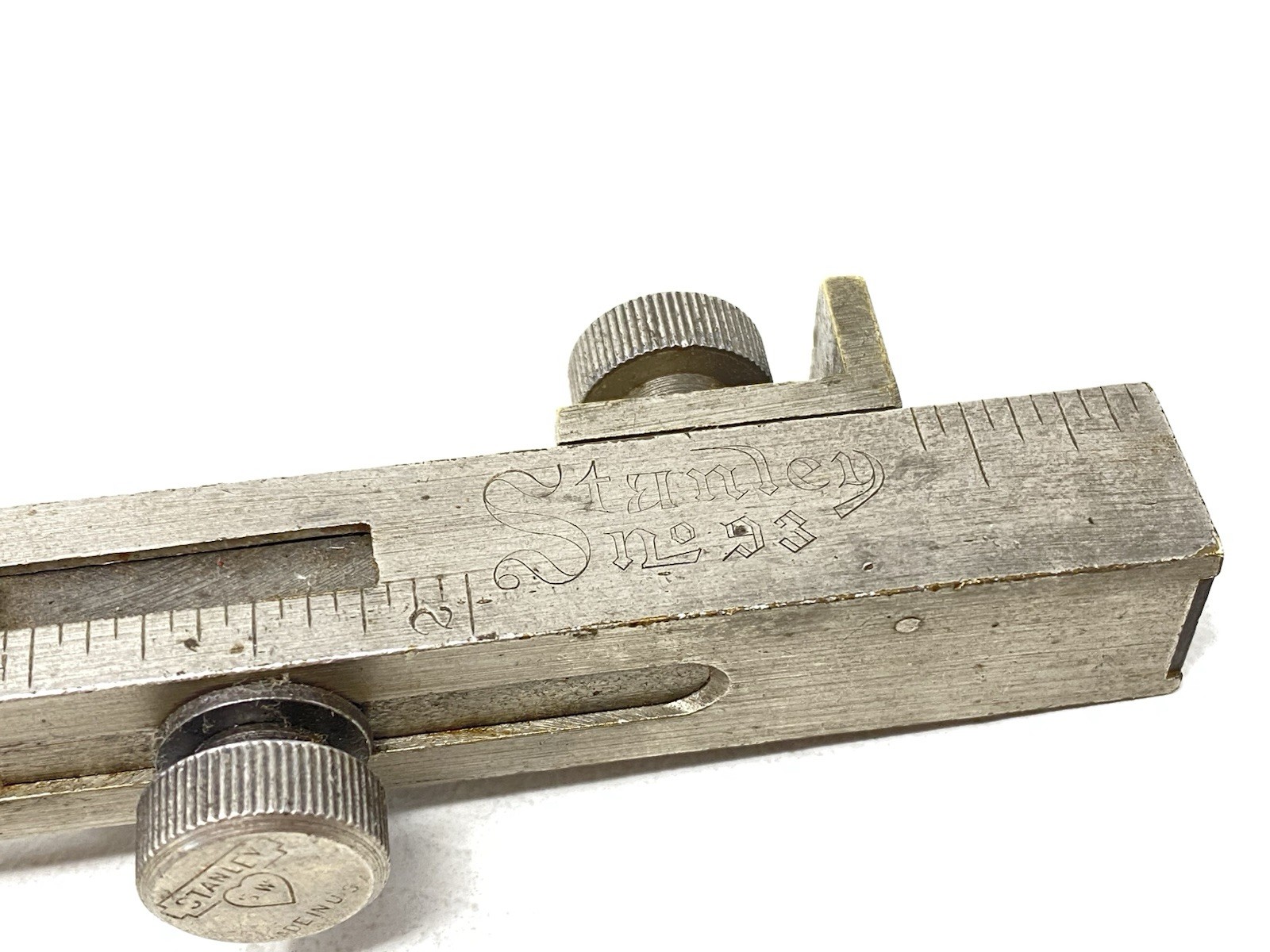 Vintage Stanley Sweetheart No. 93 Butt & Rabbet Marking Gauge SW Made in USA