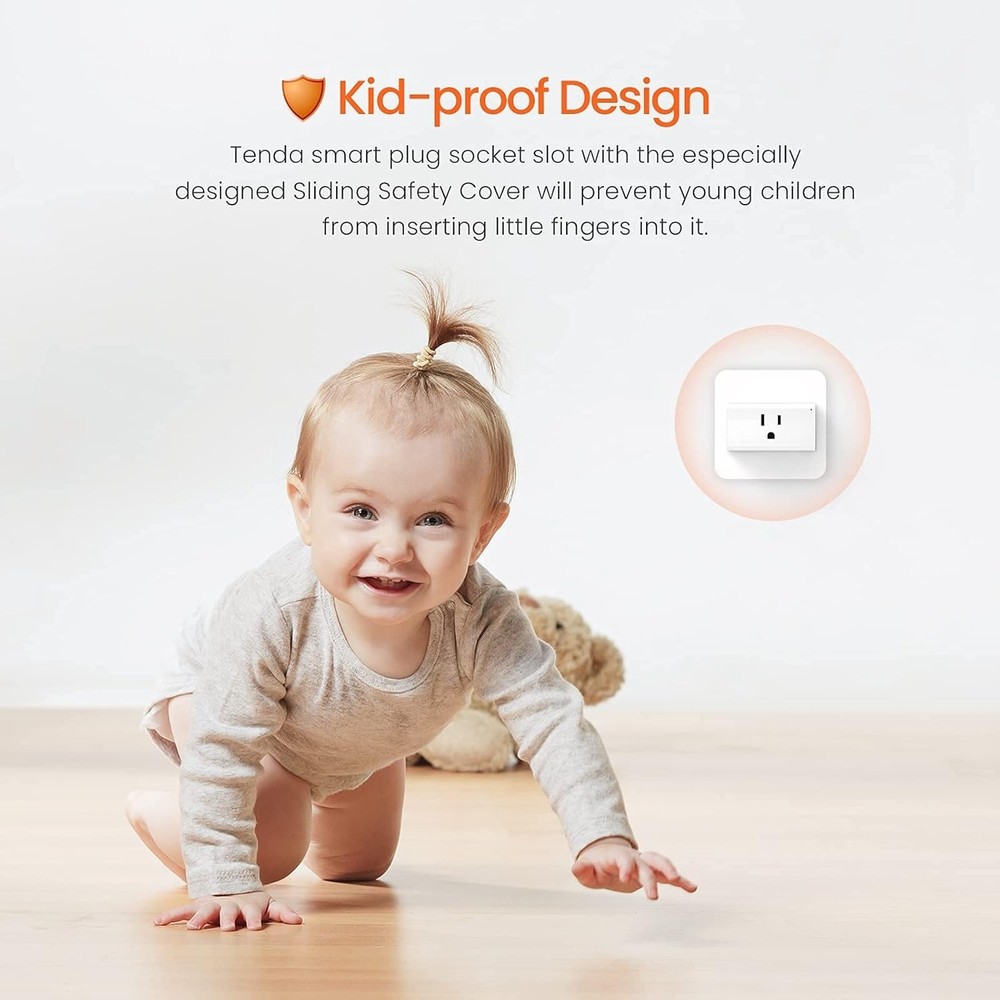 Certified SP6 Smart Plug - Remote Control, Voice Activation & Easy Install