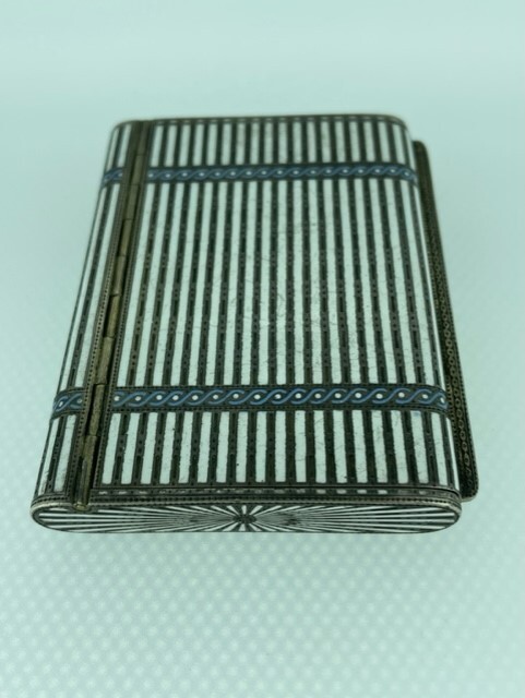 19th Century Austrian enamel cigarette case