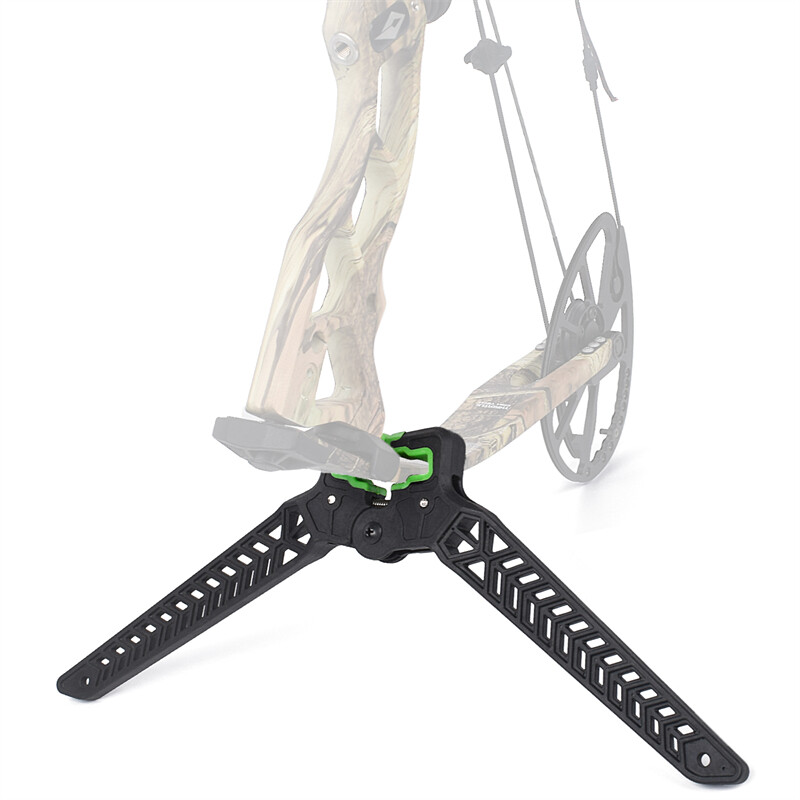 Sturdy Bow Stand for Compound Bows, Universal Lightweight Kickstand Long