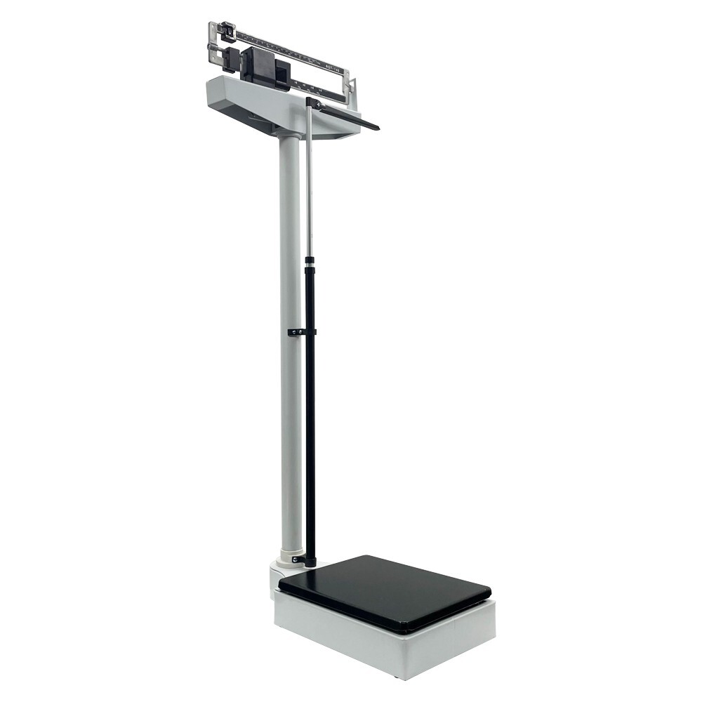 308 lb Height Weight Scale Physician Mechanical Scale Double Ruler