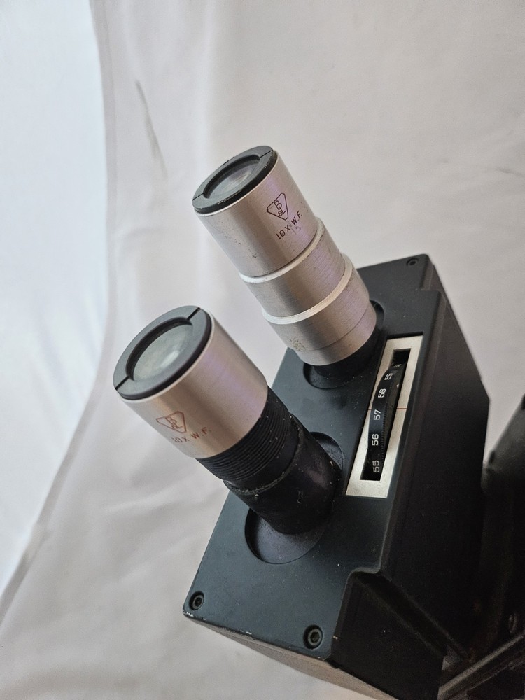 Bausch & Lomb B&L Microzoom Microscope Head Manipulator With Lenses