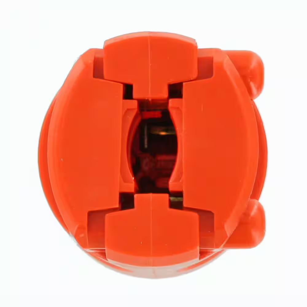 15 Amp 125-Volt 3-Wire Plug Orange