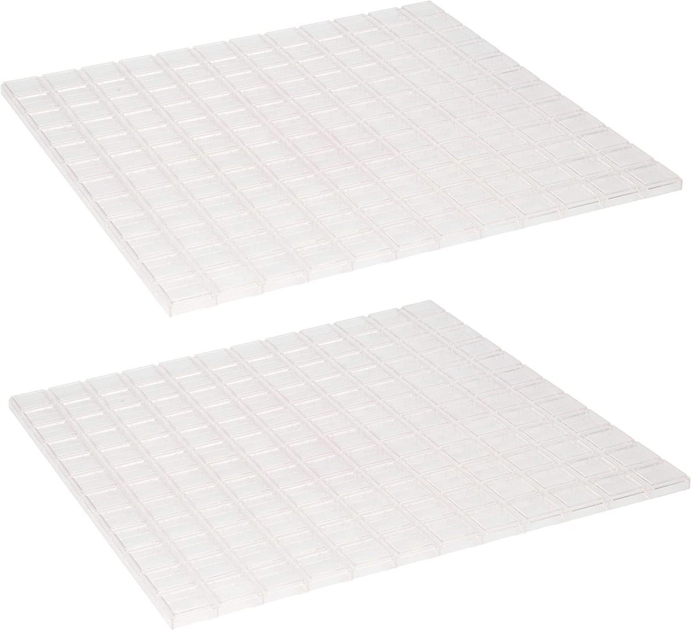 Monster Adventure Terrain - Stackable Base Plates 2 Pack - Modular 3D Tabletop