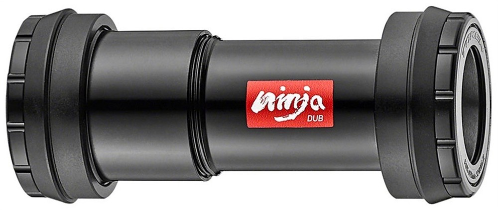 Token Ninja BB4629 Press Fit Double-Thread Bottom Bracket - PF30, SRAM DUB, Blac