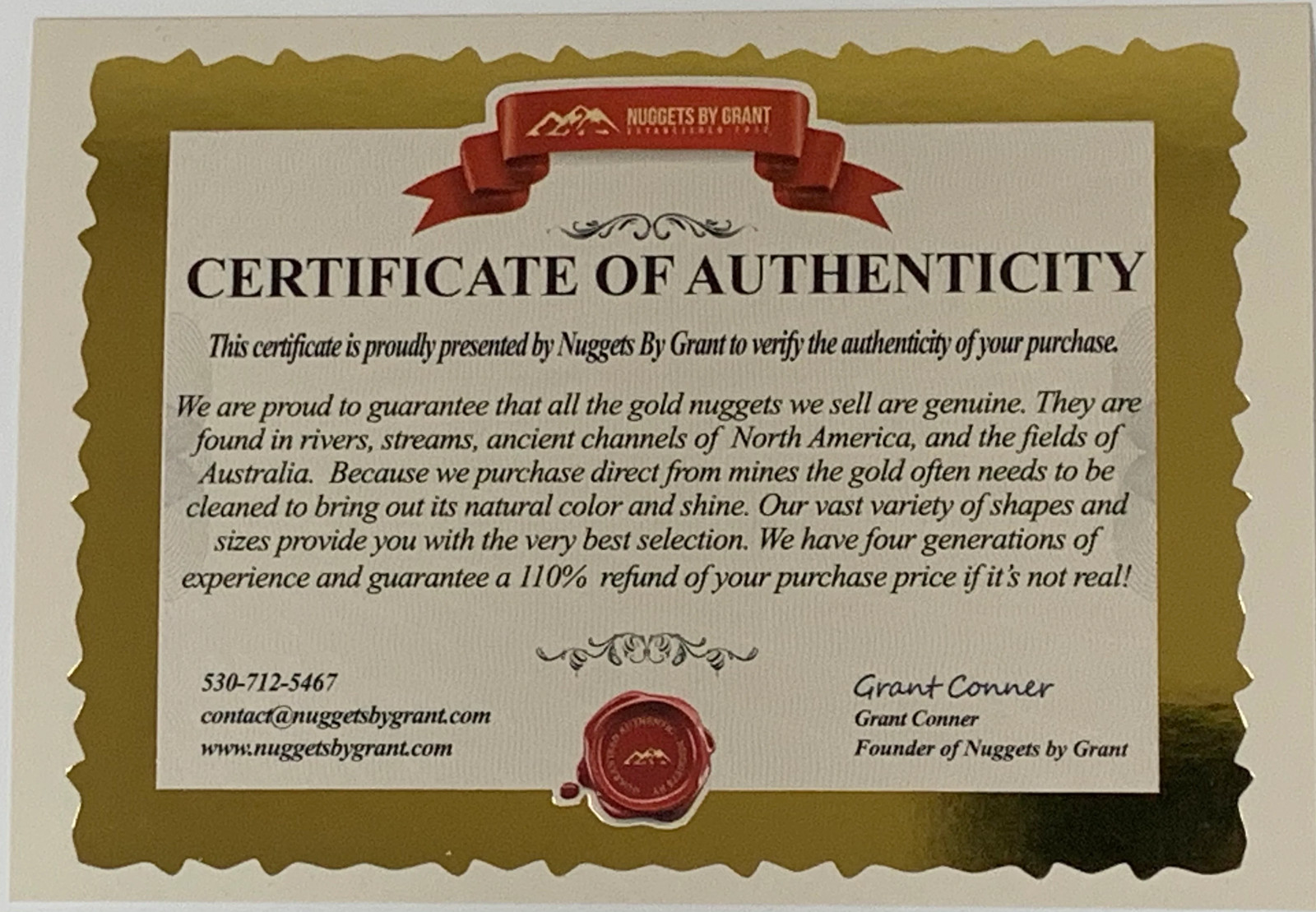 #1132 Natural Gold Nugget Australian 5.02 Grams Genuine